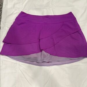 Title nine Purple Asymmetrical Skater Mini Skirt